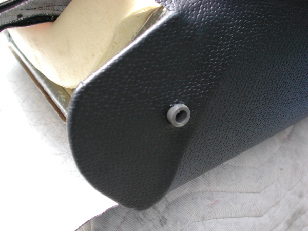 seat back -gluing tabs