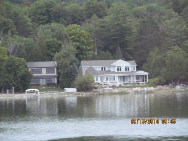 Lakefront homes