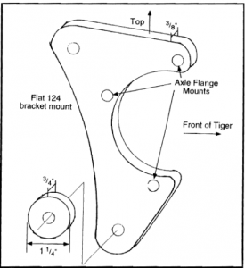disk brake adapter plate