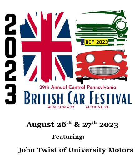 British car Festival altoona